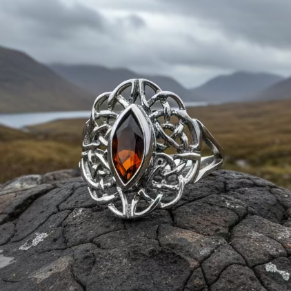 Leanna Celtic Knot Ring