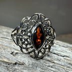 Leanna Celtic Knot Ring