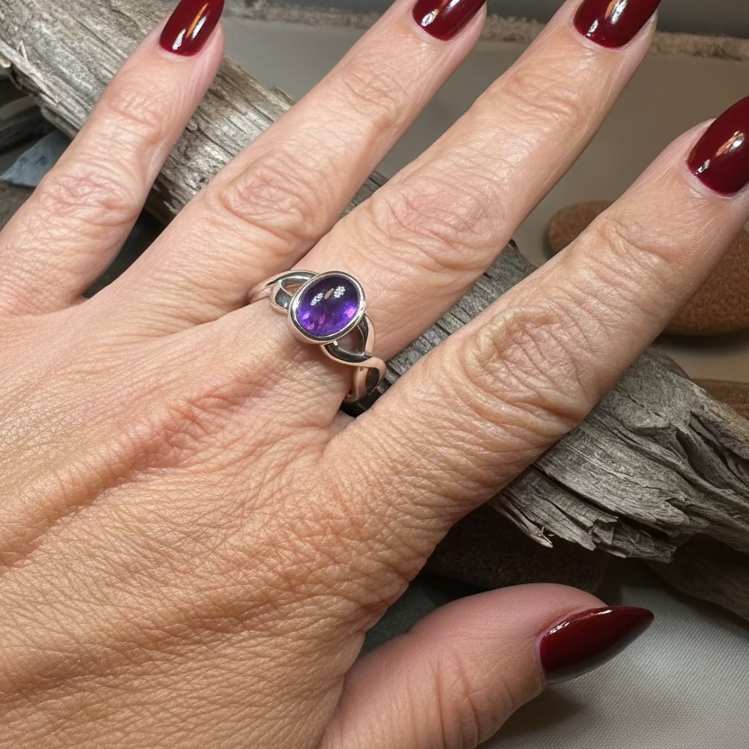 Marianne Celtic Knot Ring