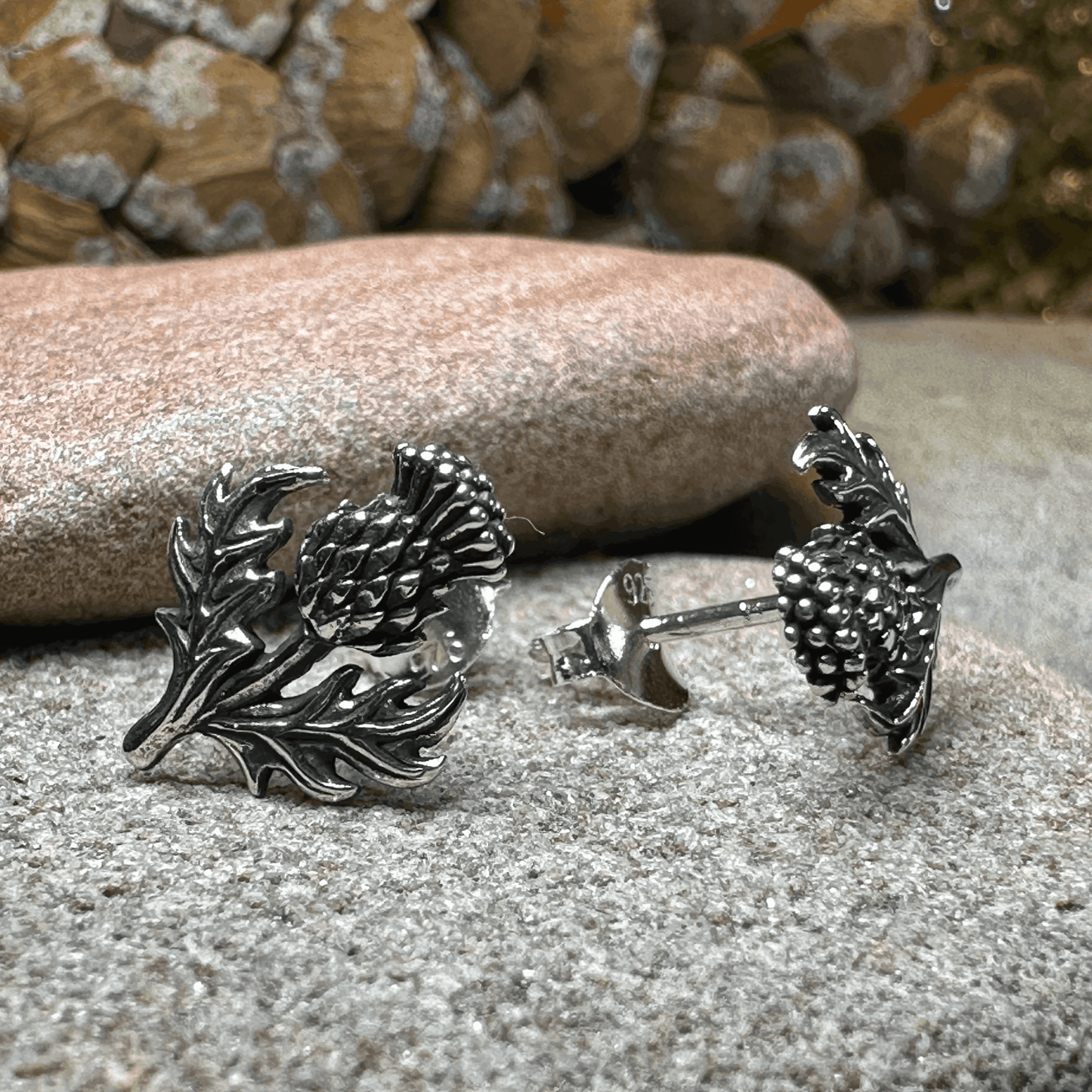 Wildwood Thistle Post Earrings - 