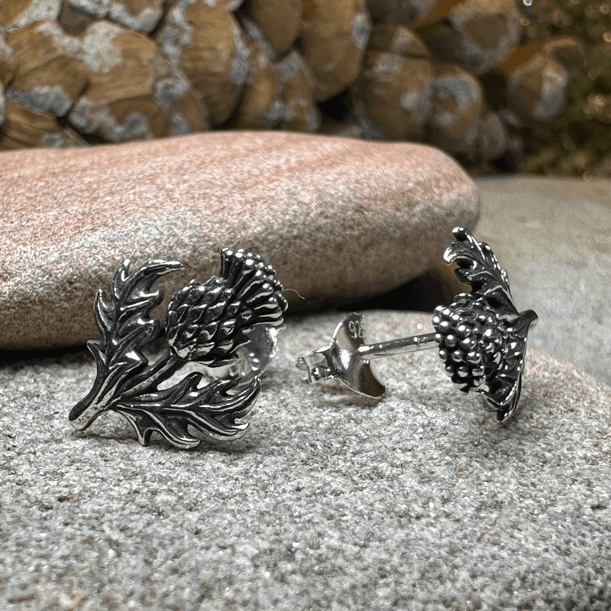 Wildwood Thistle Post Earrings - 