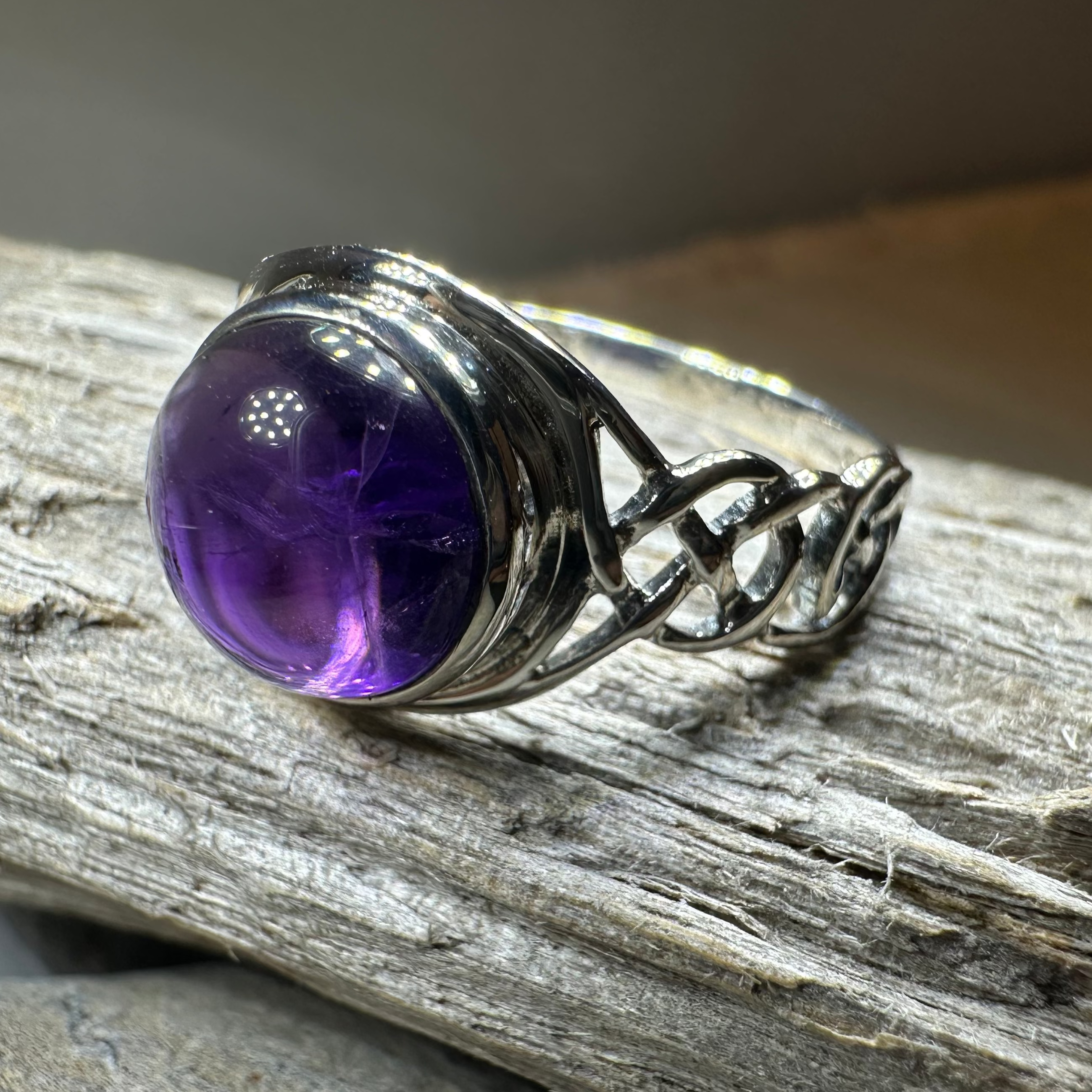 Faye Celtic Knot Ring