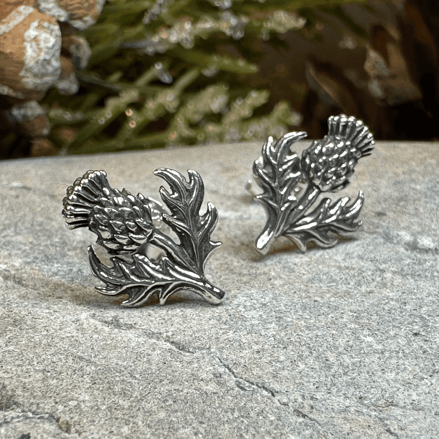 Wildwood Thistle Post Earrings - 