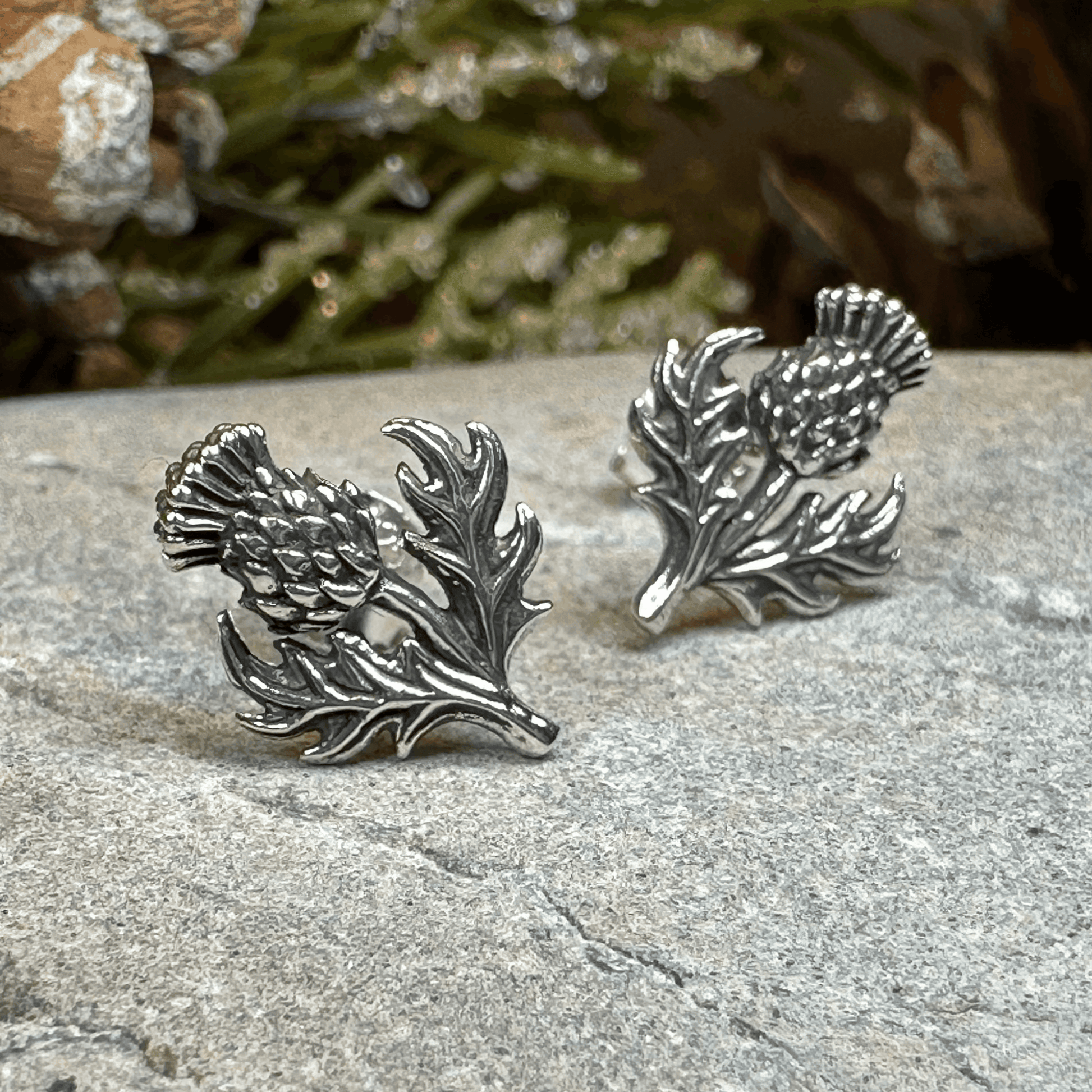 Wildwood Thistle Post Earrings - 