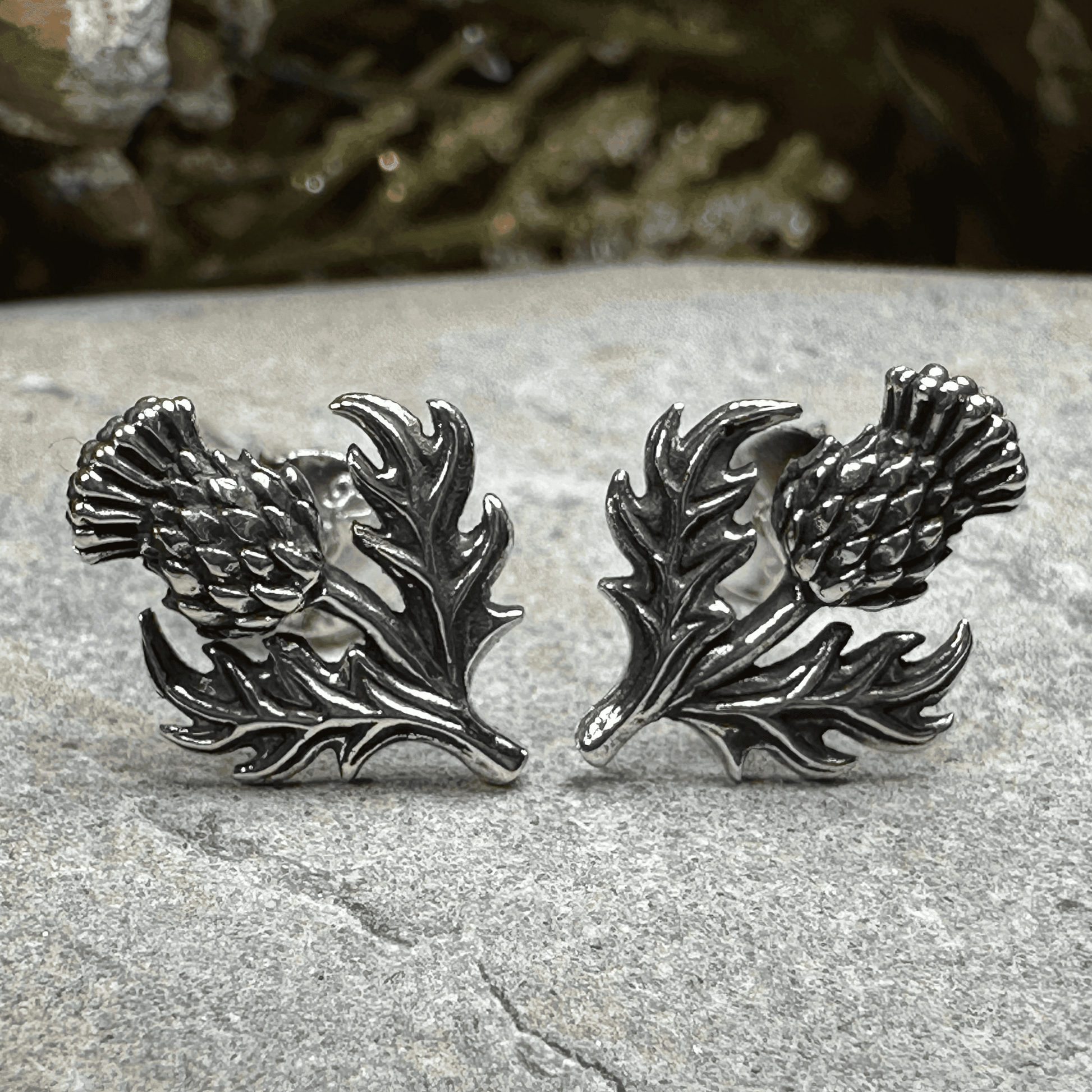 Wildwood Thistle Post Earrings - 