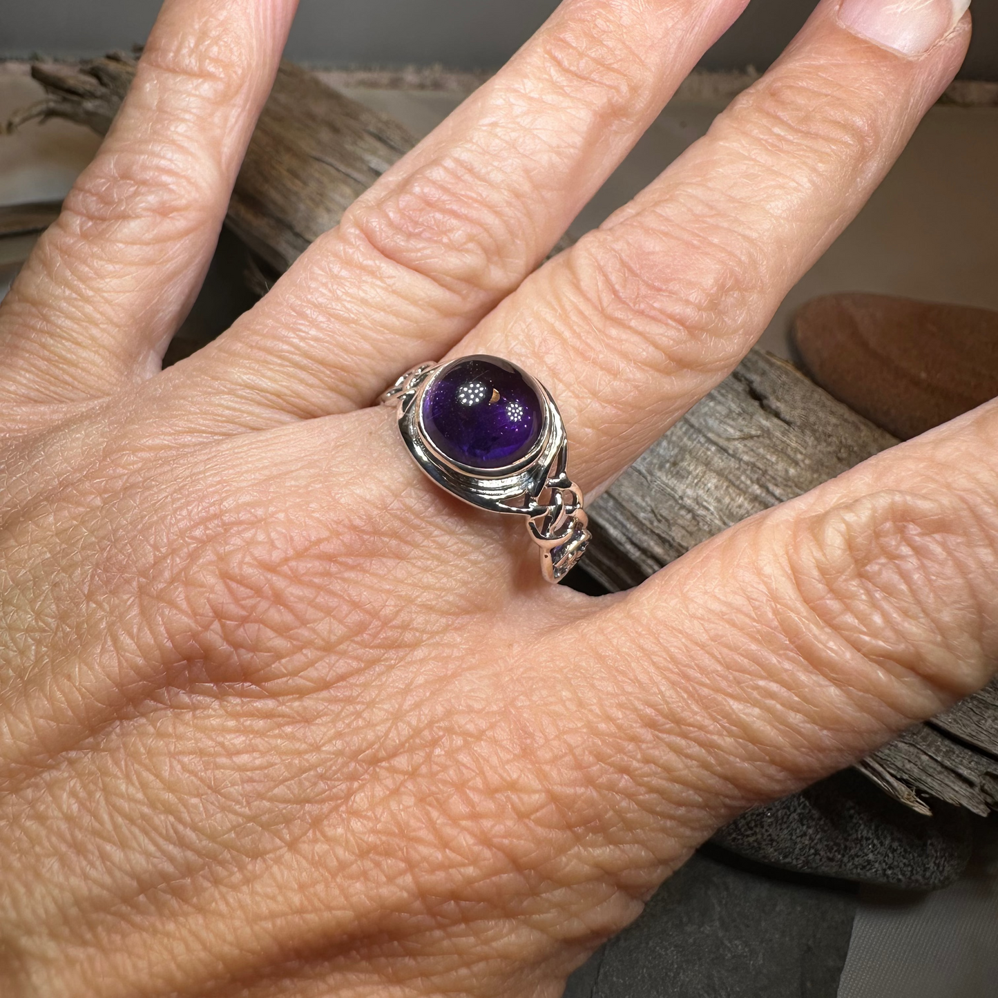 Faye Celtic Knot Ring