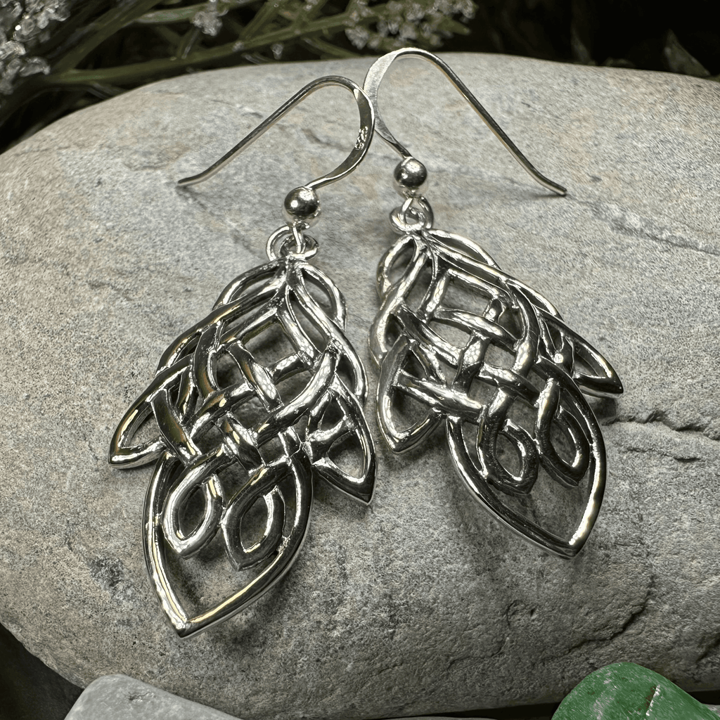 Aine Celtic Knot Earrings - 