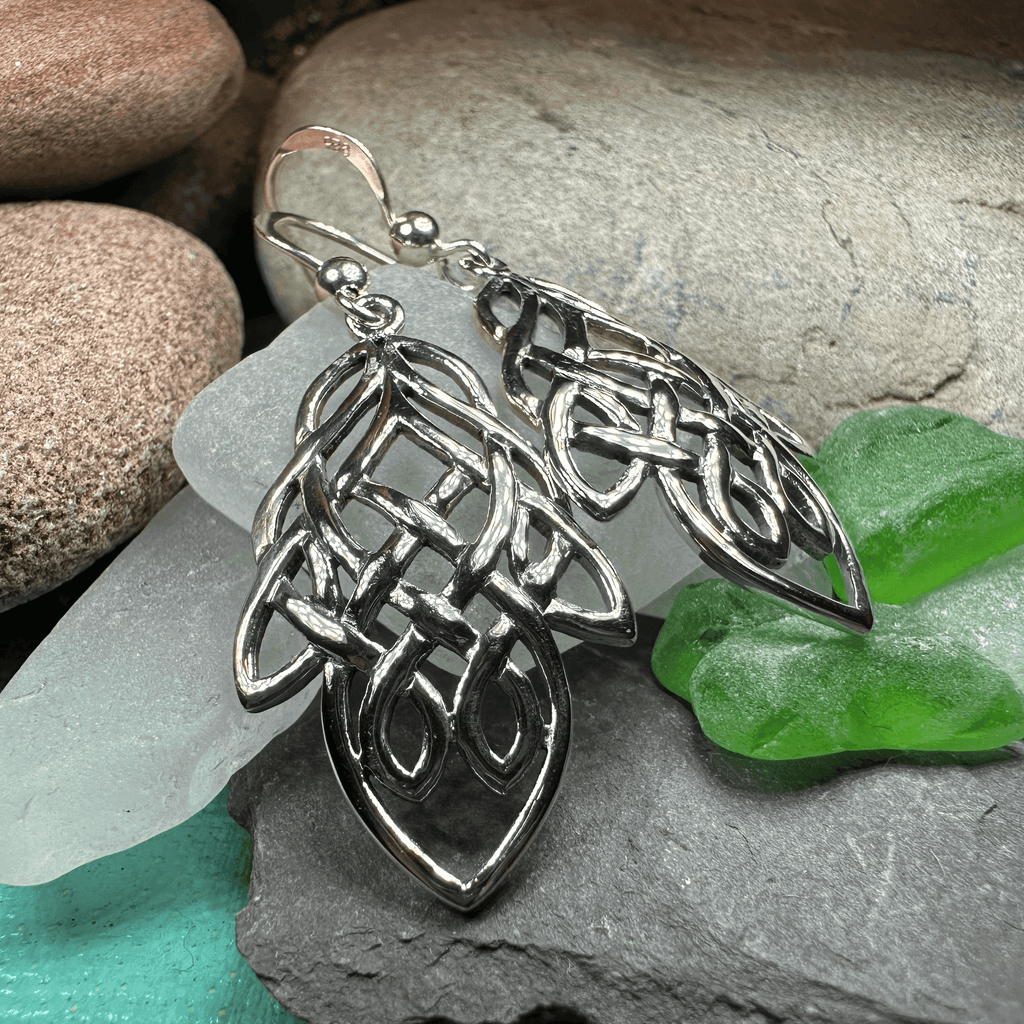 Aine Celtic Knot Earrings - 