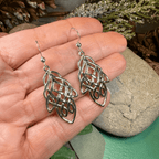 Aine Celtic Knot Earrings - 