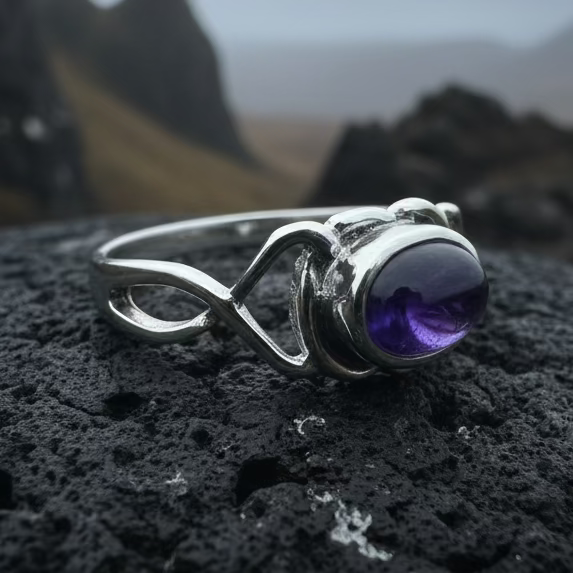 Felicia Celtic Knot Ring