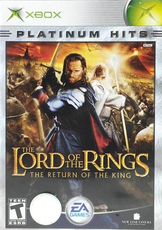 The Lord of the Rings: The Return Of The King (Platinum Hits) (Xbox) - Game Manual Only