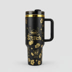 40oz Stainless Steel Tumbler with Handle - Insulated Travel Cup