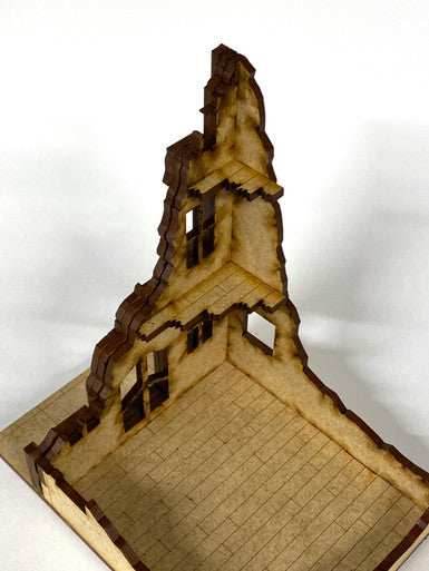 28mm Ruined Building - 28MMDF515-2 - 