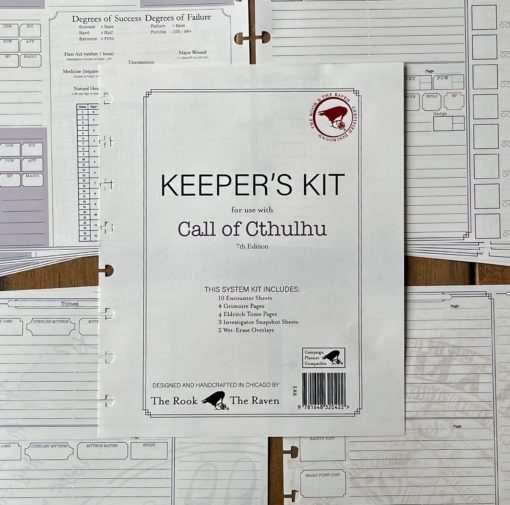 Rook & Raven: The Keeper's Kit - Call of Cthulhu - 