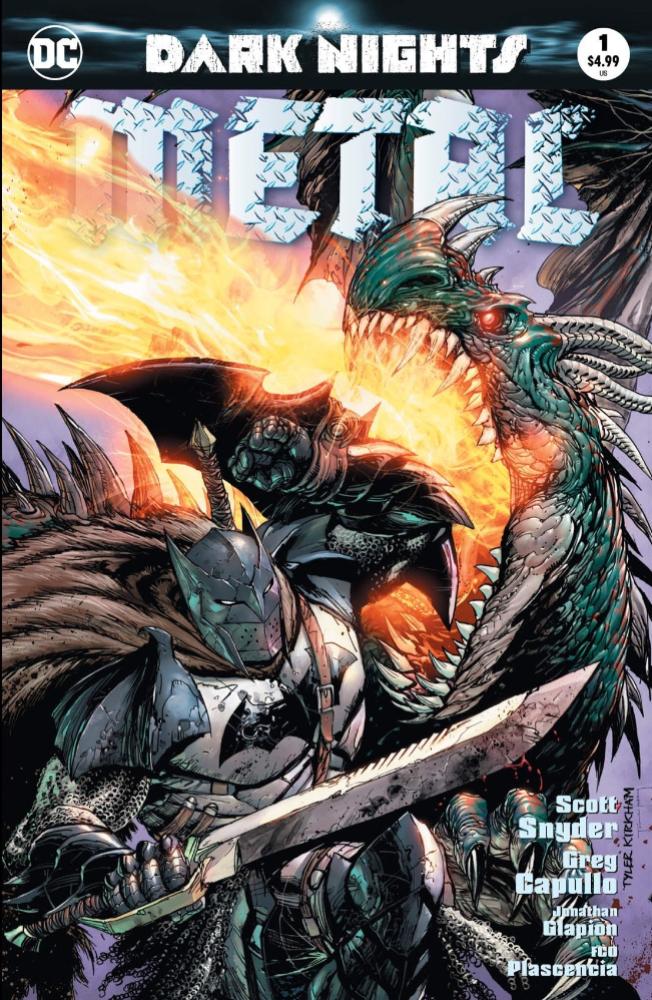 DARK NIGHTS METAL #1 (OF 6) UNKNOWN COMIC BOOKS EXCLUSIVE TYLER KIRKHAM CVR A 8/16/2017