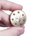Rugged Lucky Duck Coin in Bronze - Coin