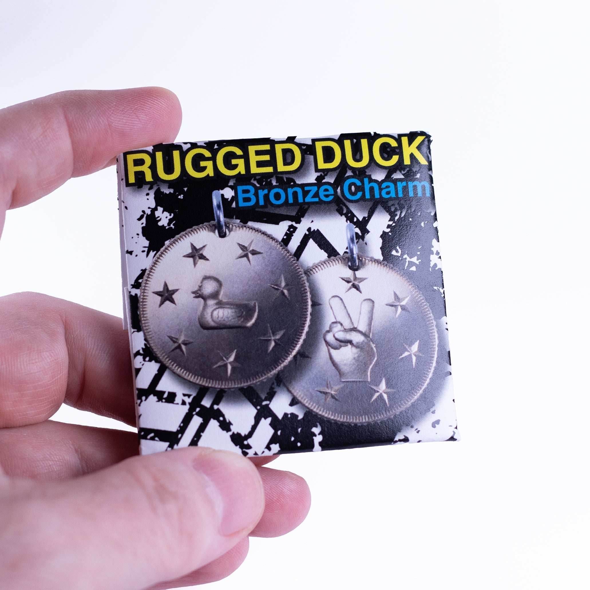 Rugged Lucky Duck Coin in Bronze - Coin