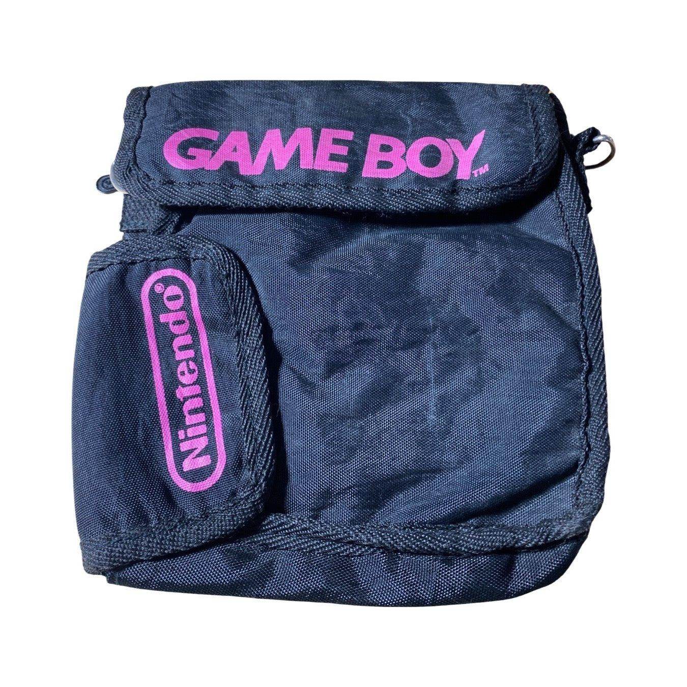 Various Game & System Carrying Case's - Soft Nintendo Gameboy Pink & Black Case