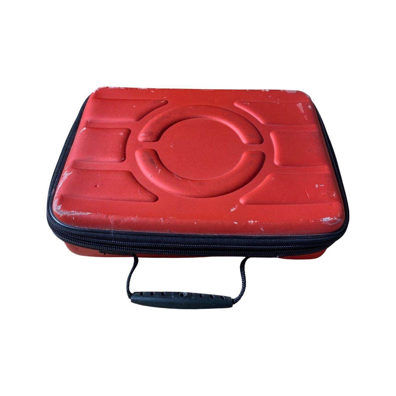 Various Game & System Carrying Case's - Red PSP SLim Case (Worn)