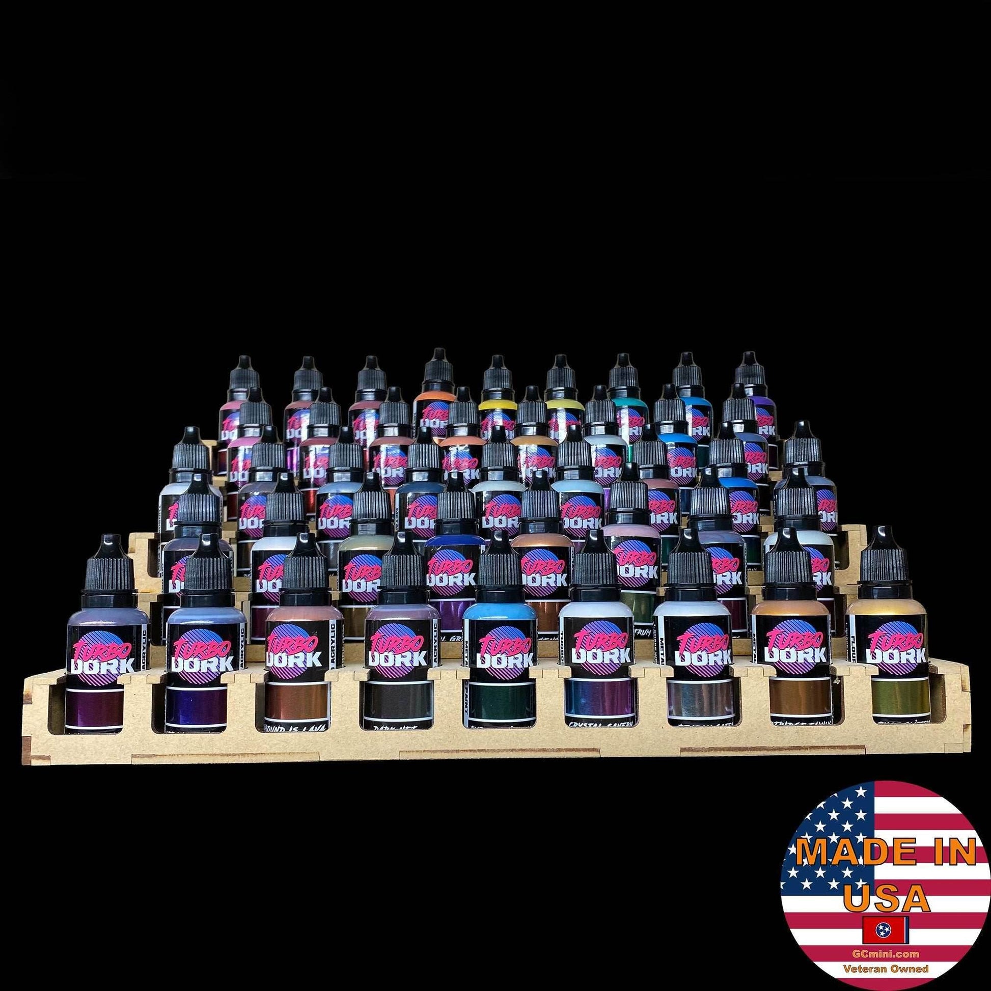 Paint Rack - For Turbo Dork Paint Dropper Bottles - 