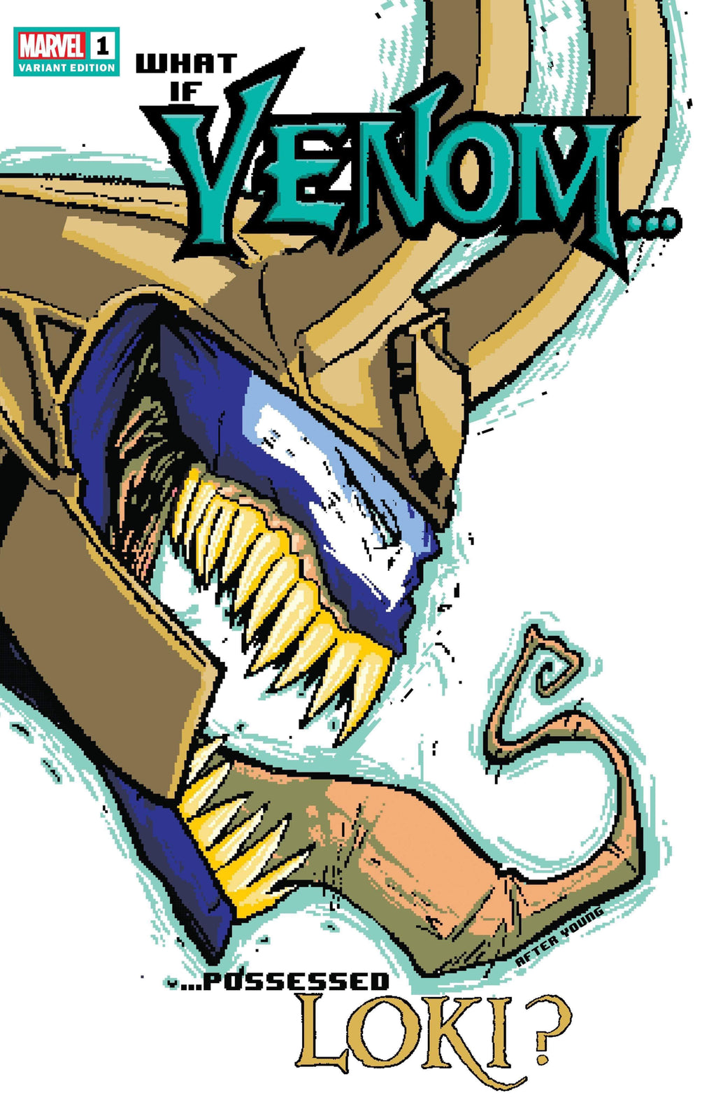 WHAT IF VENOM #1 | Matthew Waite Skottie Young Homage Variant