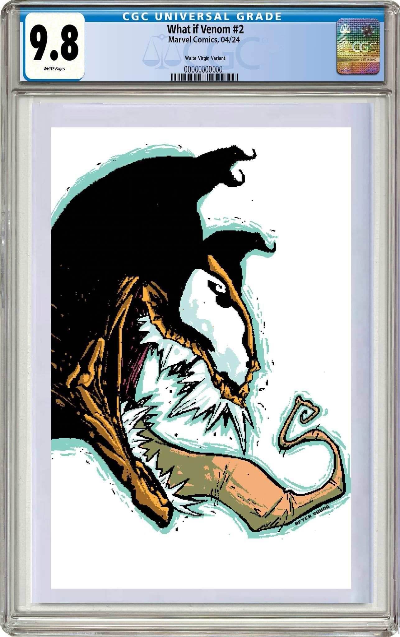 WHAT IF VENOM #2 | Matthew Waite Skottie Young Homage Variant - CGC 9.8 - VIRGIN