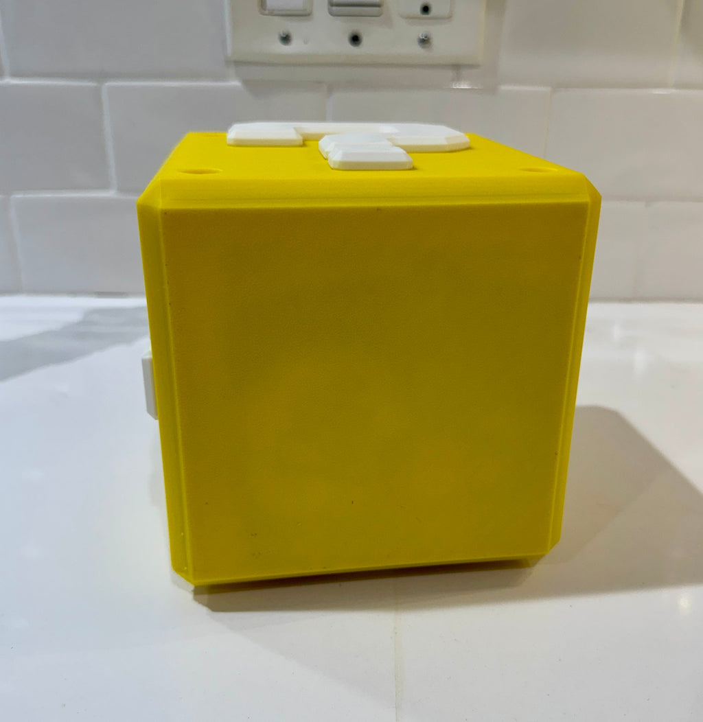 Tissue Box Cover, Square Mario Style Coin Block