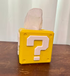 Tissue Box Cover, Square Mario Style Coin Block