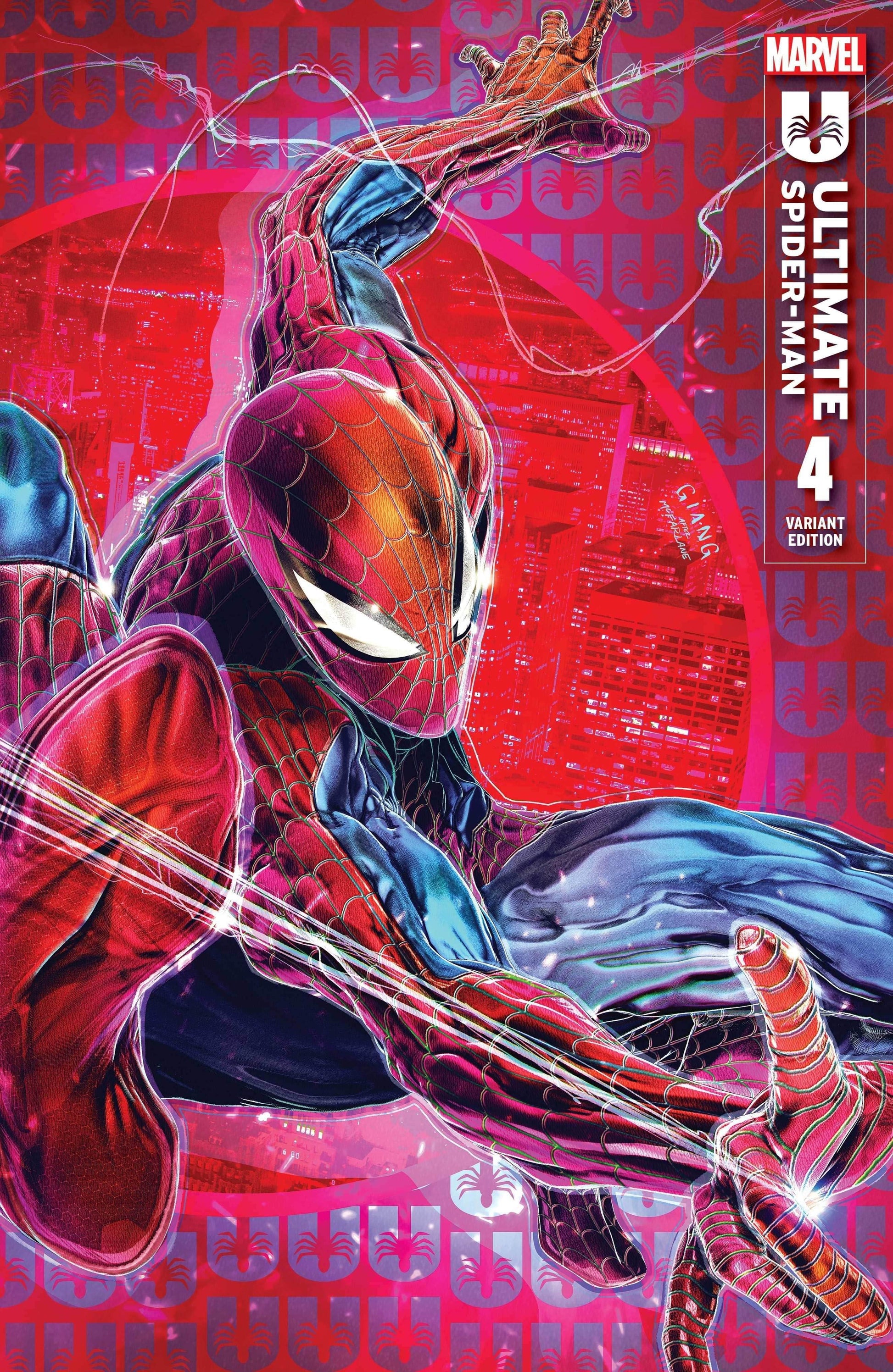 Ultimate Spider-Man #4 | John Giang Retro Exclusive Variant Set - Trade