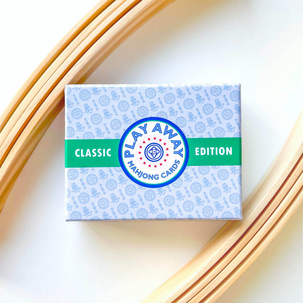 Play Away Mahjong Cards: Classic Edition - Deck + Racks