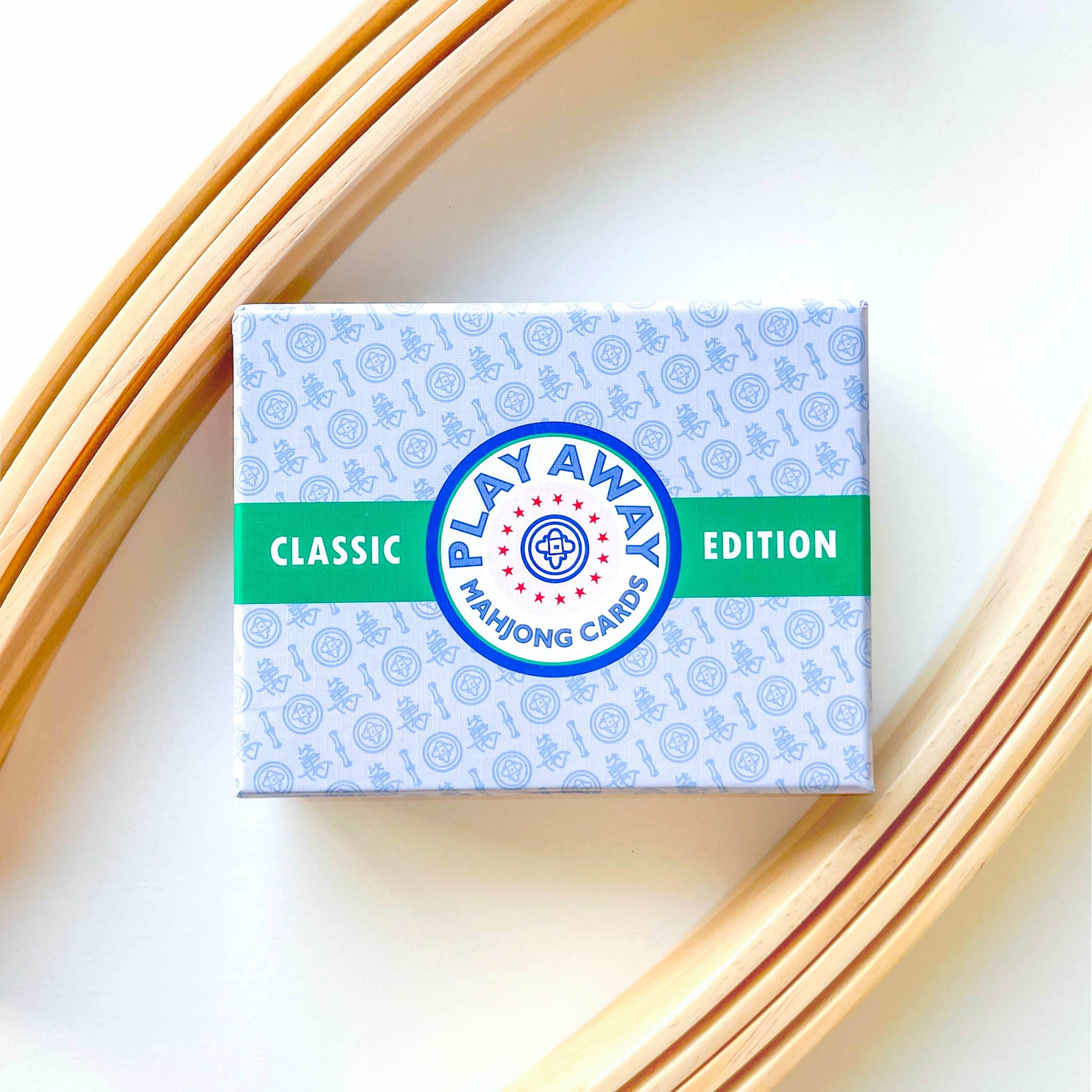 Play Away Mahjong Cards: Classic Edition - Deck + Racks