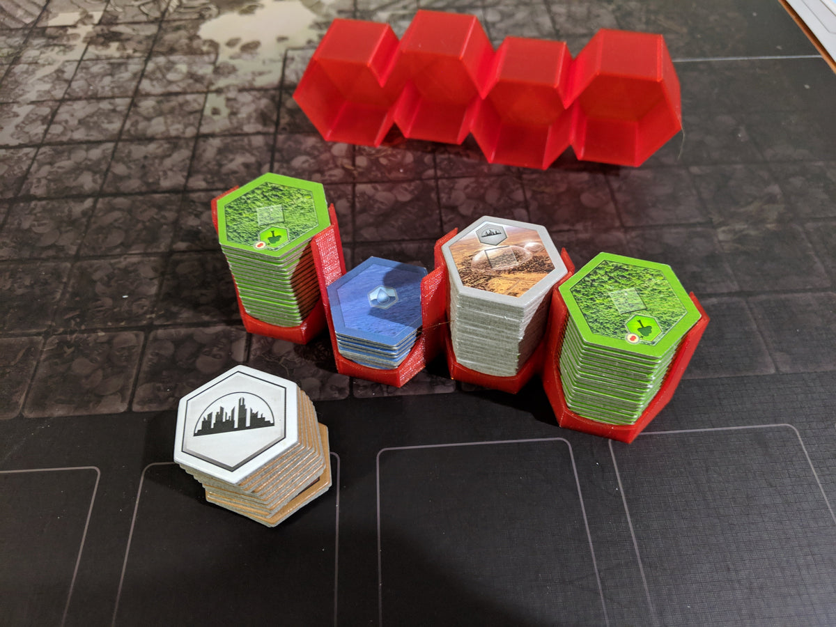 Tile Holder for Terraforming Mars