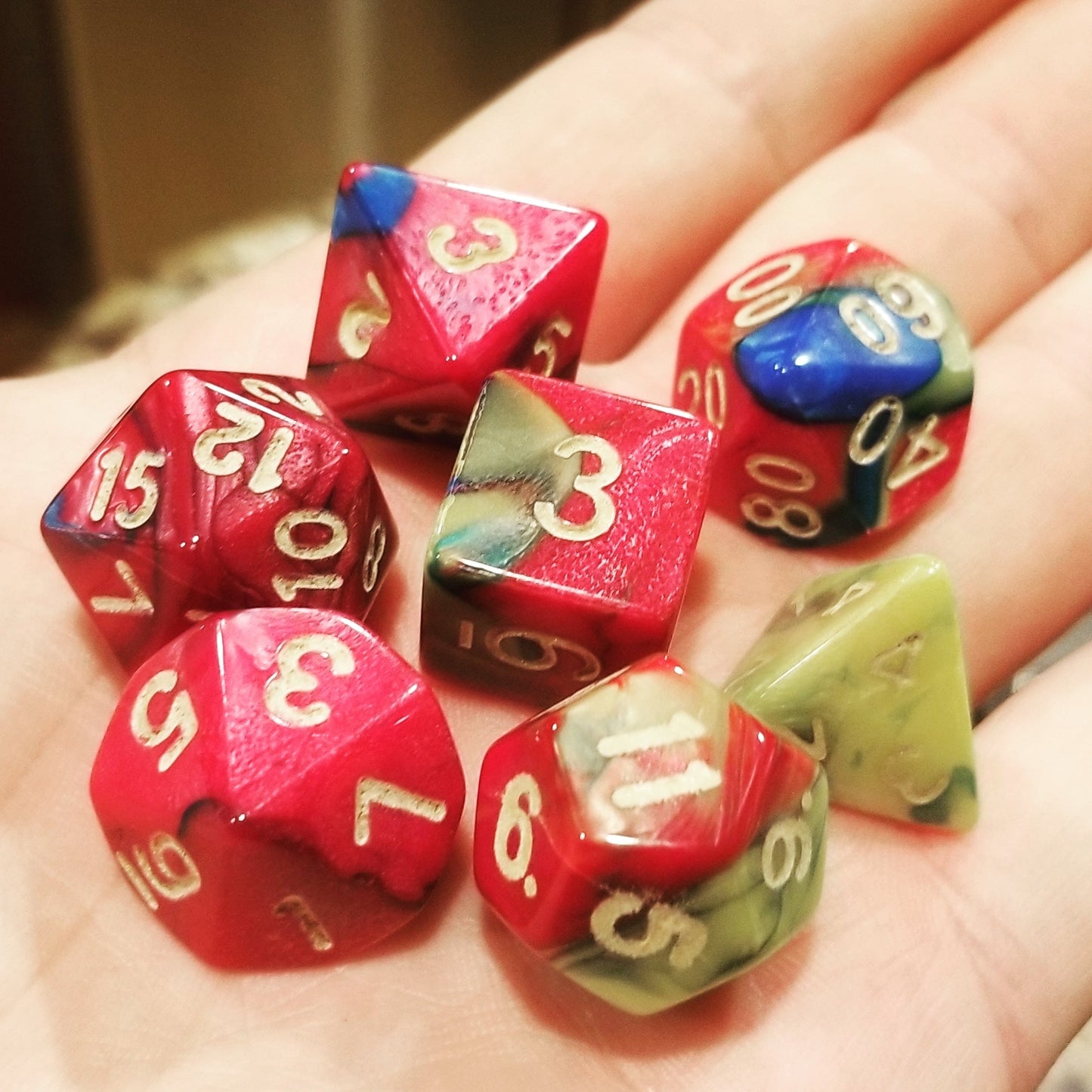 "The Macaw" 7-Dice Set BD1001