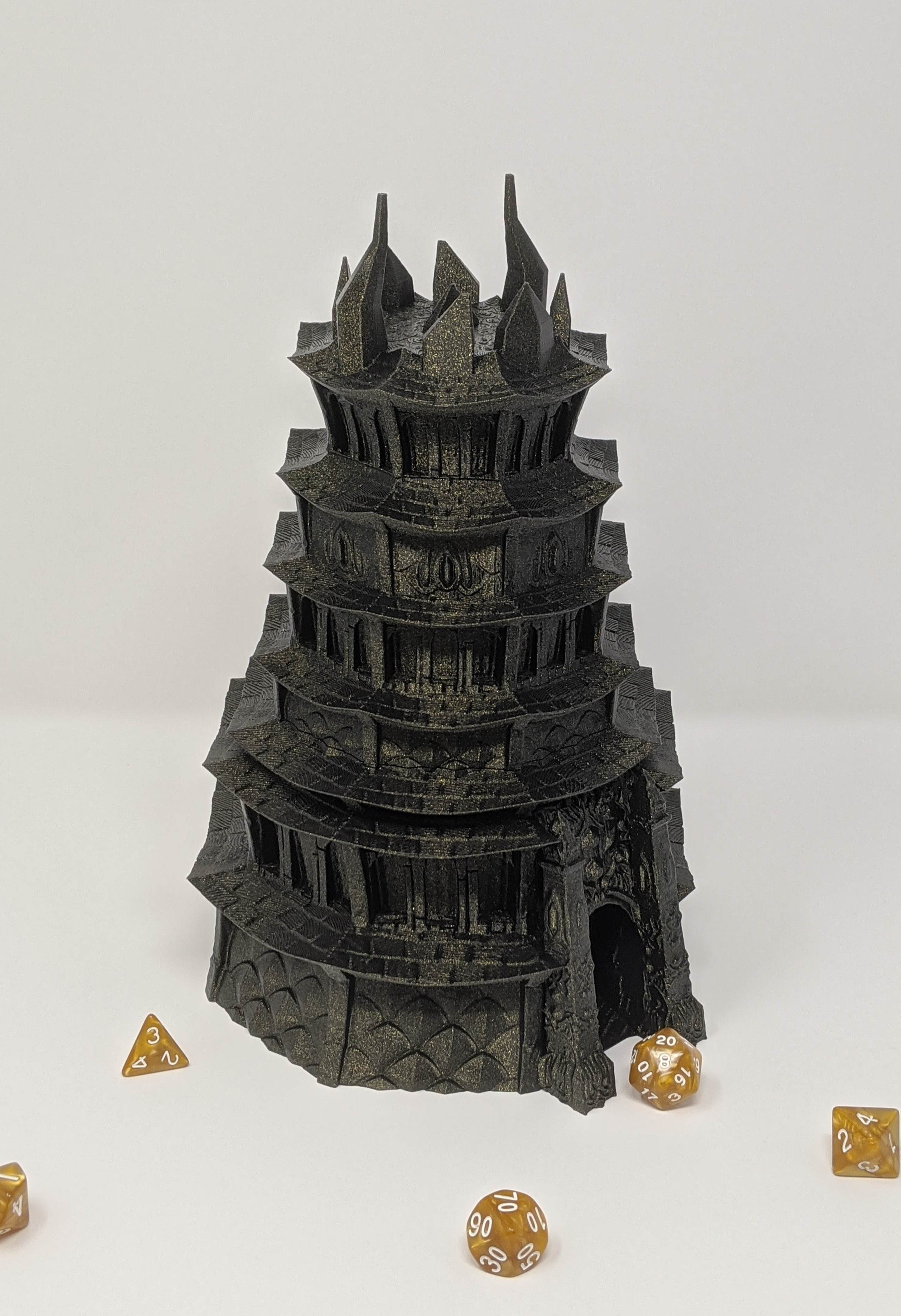 Drow Dice Roller - Tier 1 / Large Tray