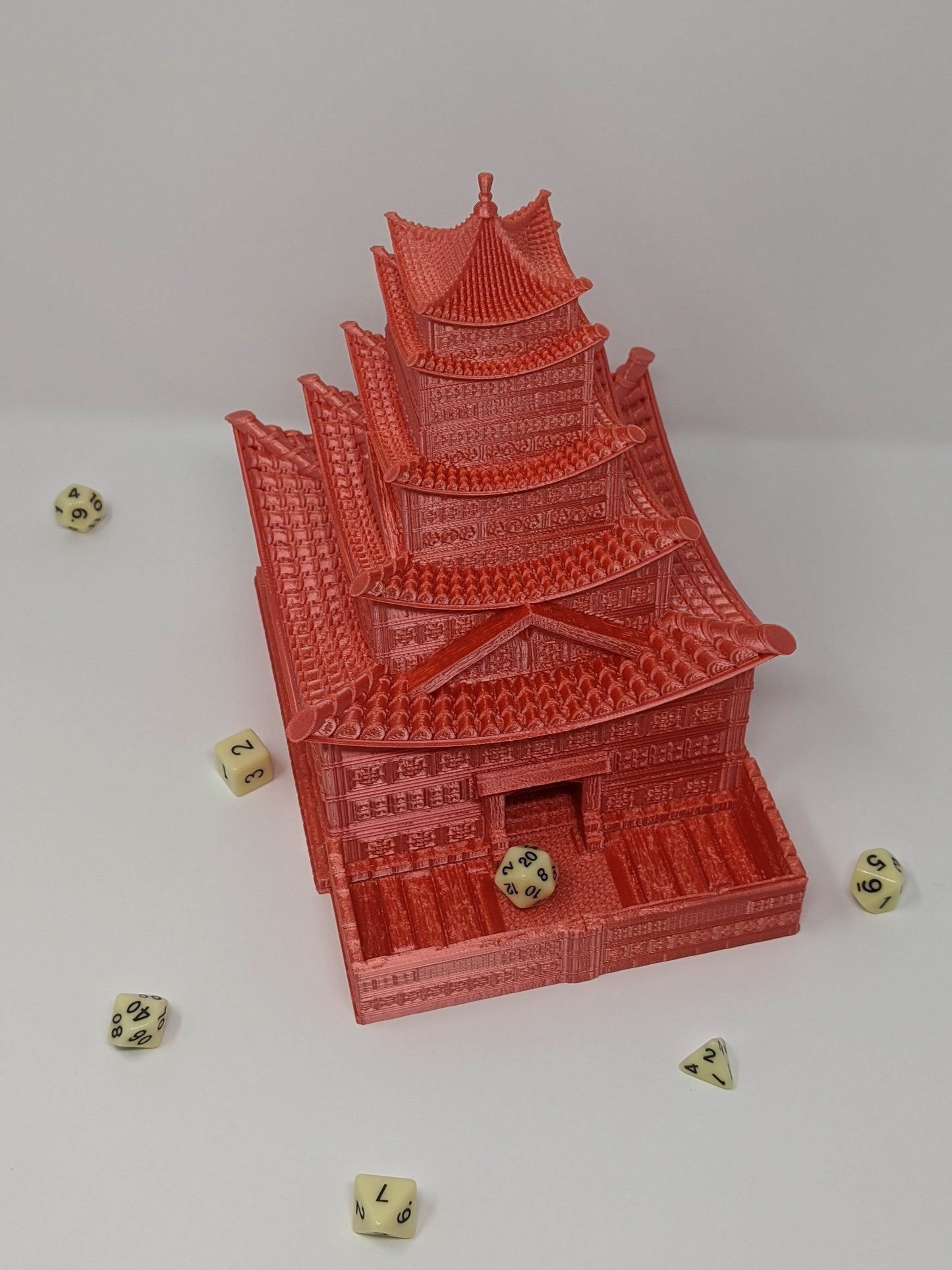 Pagoda Dice Roller - Tier 1 / Large Tray