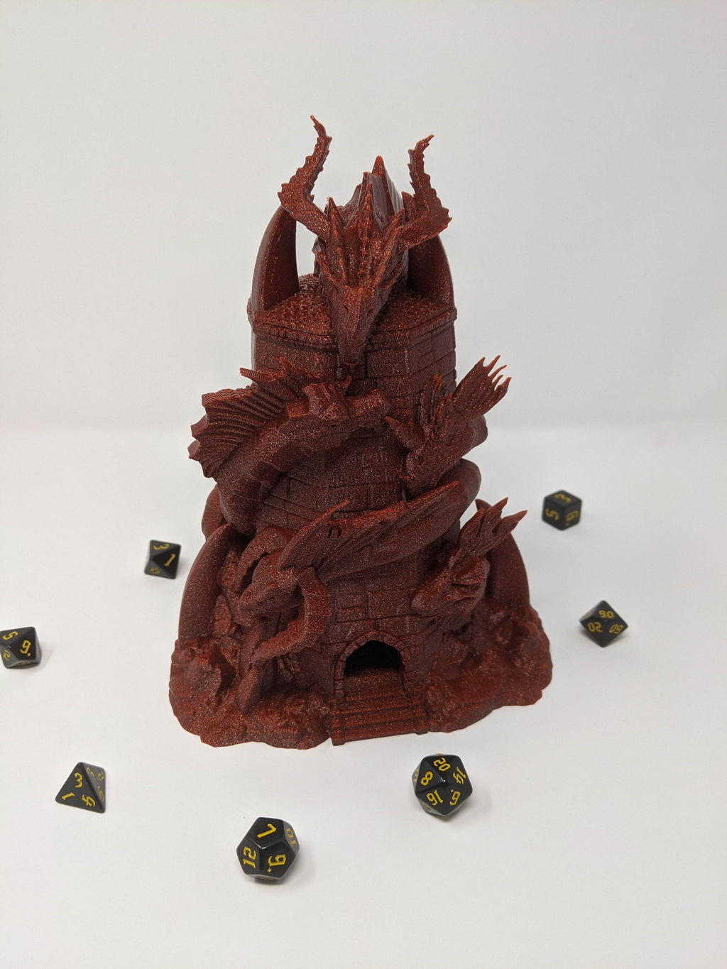 Tiamat Dice Roller - Multicolor As Shown / Large Tray