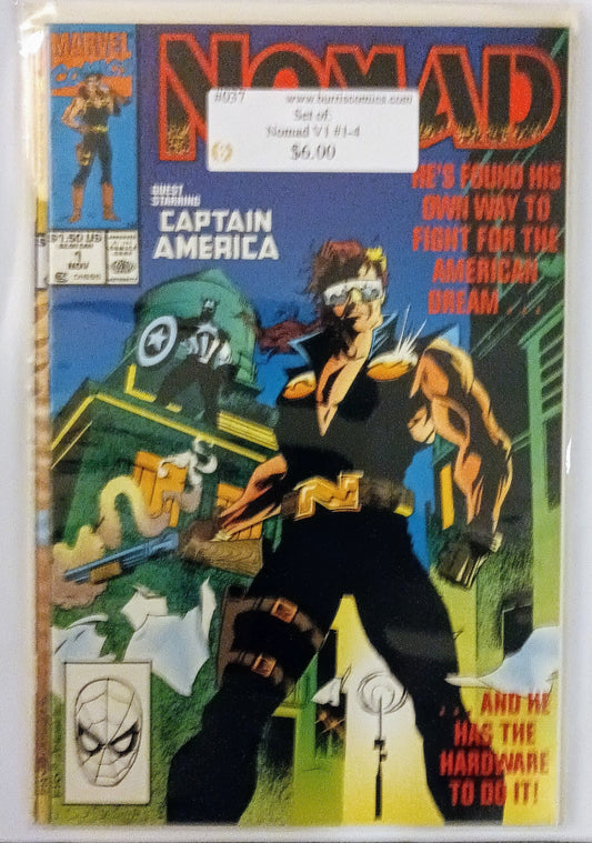 Comic Book Set: Nomad V1 #1-4, Marvel Comics