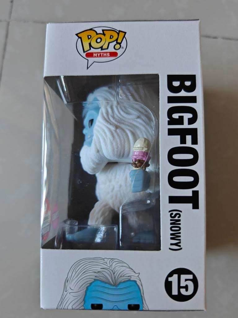 Bigfoot (Snowy) (Flocked) Canadian Convention Exclusive - Funko-Shop - 