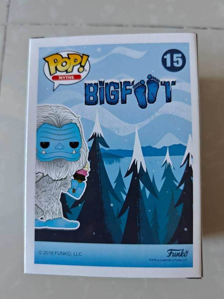 Bigfoot (Snowy) (Flocked) Canadian Convention Exclusive - Funko-Shop - 