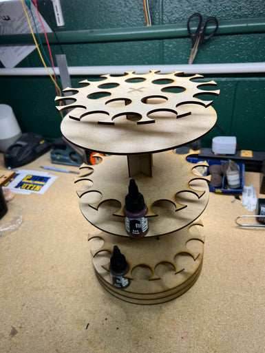 Rotating Paint Rack - For 22ml Pro Acryl Paints - 