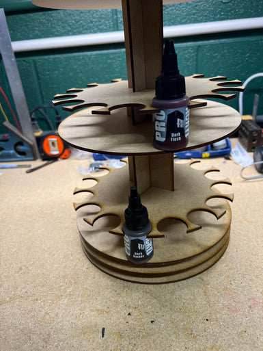 Rotating Paint Rack - For 22ml Pro Acryl Paints - 