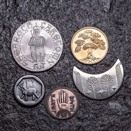 The Lord of the Rings™ Set #2 - Middle-earth Set of Five Coins