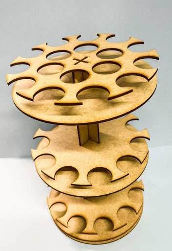 Rotating Paint Rack - For 2oz Craft Paints - 