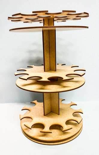 Rotating Paint Rack - For 2oz Craft Paints - 