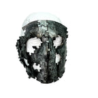 Handmade Genuine Leather Puzzle Mask - 