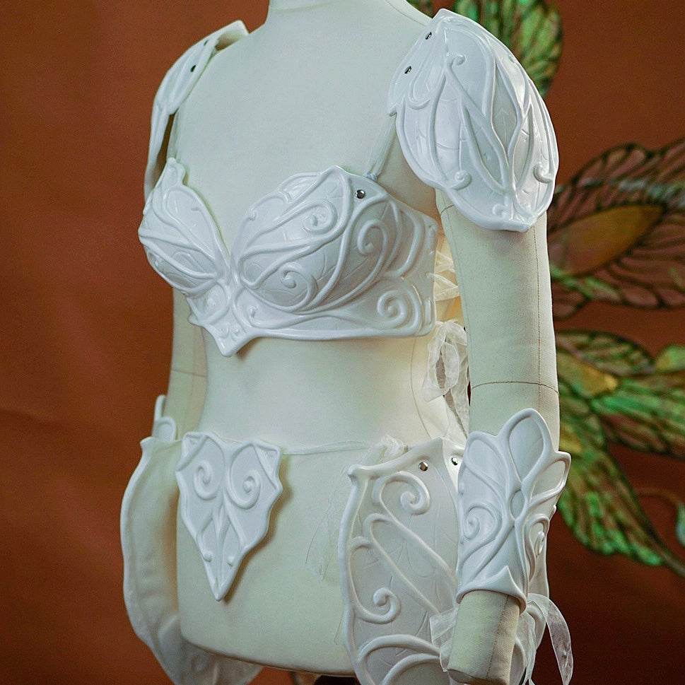 Fairy Armor Pre Made Painting Kit Armor set - Custom Made - S / Shoulders + Breastplate