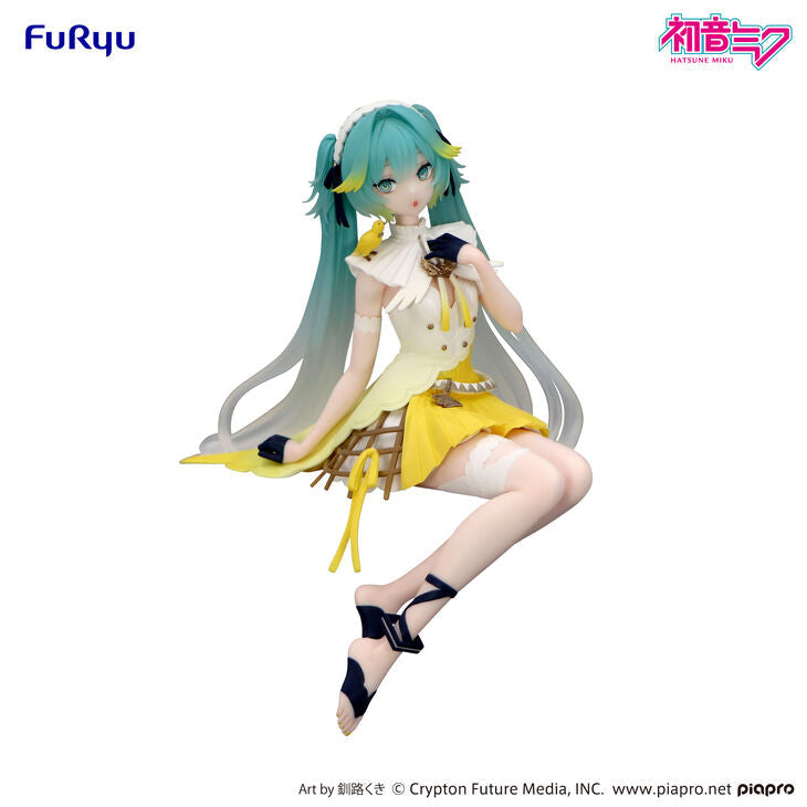 Hatsune Miku Noodle Stopper Figure -Canary Bird-