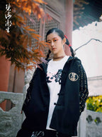 NH2 Rising Oceans Japanese Hoodie - Black / S