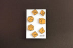 Rainbow Tiny Dice Buddies Hard Enamel Pin Set
