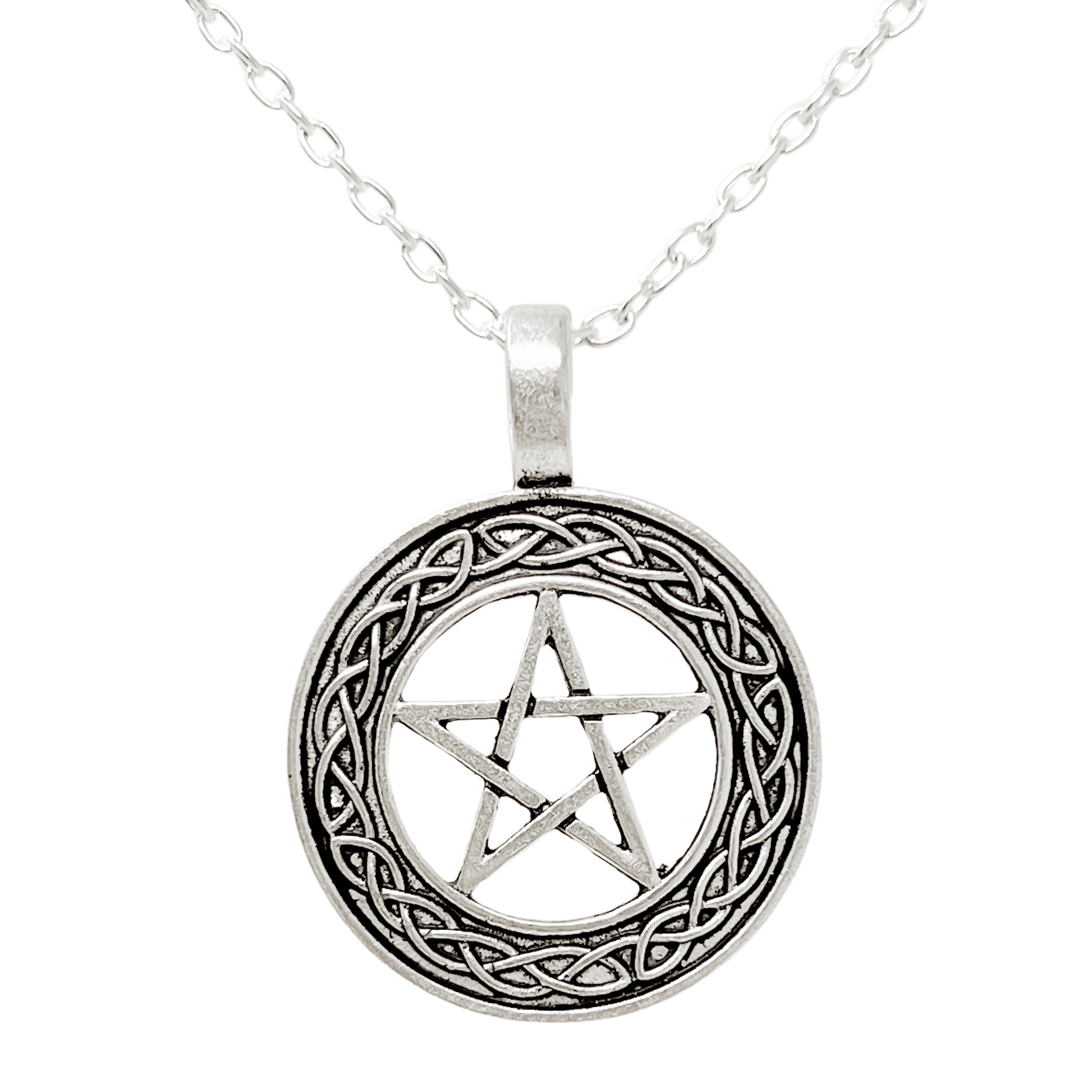 Celtic protection star necklace - 